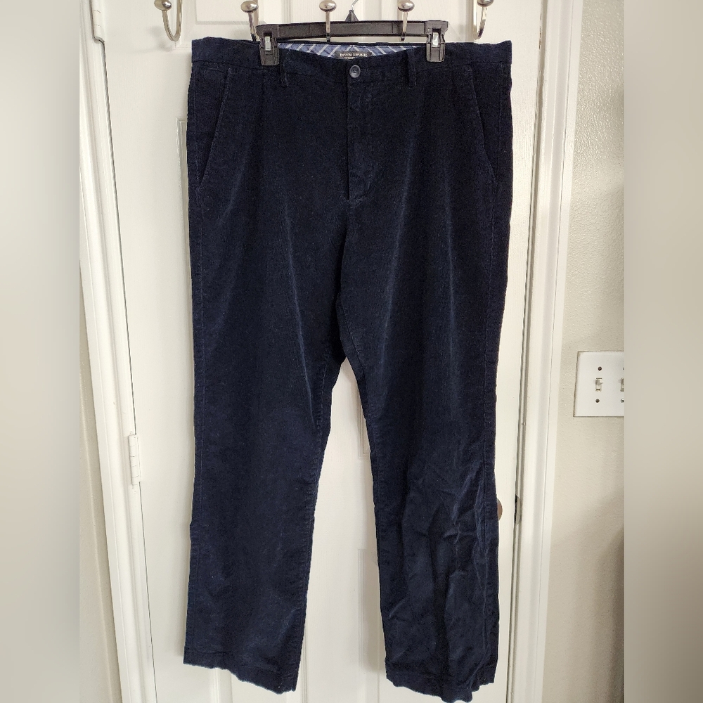 Banana Republic Men's Navy Blue Corduroy Pants Size: 38W/32L
